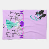 Das Höhepunkt der Haare festmachen Je Naher Gott Geschirrtuch (Horizontal)