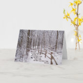 "Das Holz ist reizender" Karte (Gelbe Blume)