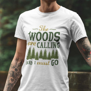 Das Holz nennt T-Shirt