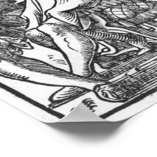 Das Holz Poster (Ecke)