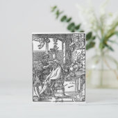 Das Holz Postkarte (Stehend Vorderseite)