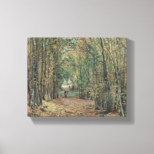 Das Holz von Marly von Camile Pissaro Leinwand (Vorderseite)