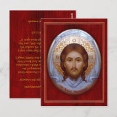 DAS HOLZMANDYLION - Symbolkarte Postkarte (Vorne/Hinten)