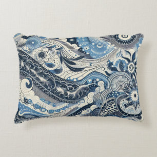 Das Home Studio Indigo Bloom  Dekokissen