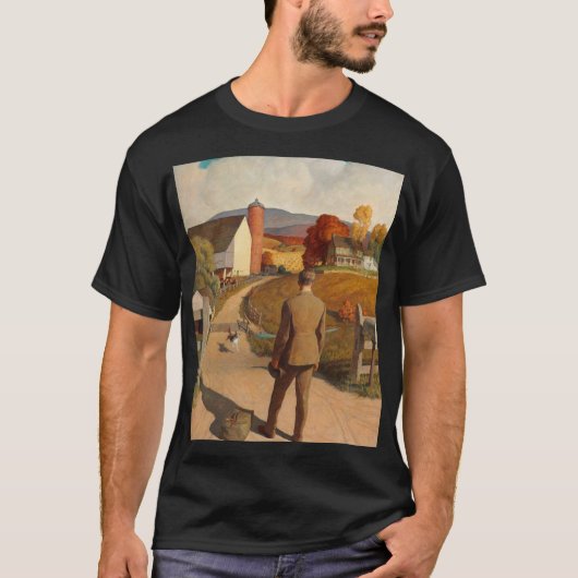 Das Homecoming, 1945 von Newell Convers Wyeth T-Shirt (Vorderseite)