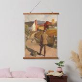 Das Homecoming, 1945 von Newell Convers Wyeth Wandteppich Mit Holzrahmen (Schlafzimmer)