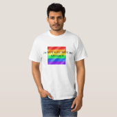 das Homosexuelle (groß), bin ich NICHT T-Shirt (Vorne ganz)