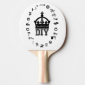 Das Hongkong von DIY Ping Pong Paddle Tischtennis Schläger (Vorderseite)