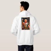 Das HOODIE-Design von Donald Trump mit wenig Läche Hoodie (Schwarz voll)
