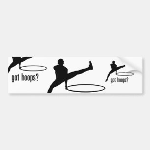 Das Hooping Leben - Aufkleber got Bänder? Autoaufkleber