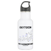 Das Hormon-Innere der Oxytocin-Liebe (Chemie) Trinkflasche (Vorderseite)