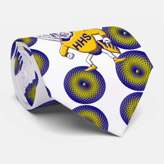 Das Hornissen-Nest Krawatte (Gerollt)