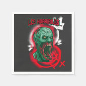 Das Horribilenmonster Serviette (Vorderseite)