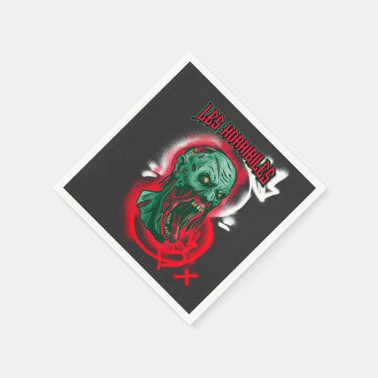 Das Horribilenmonster Serviette (Ecke)