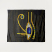 Das Horus Eye Tapestry Wandteppich (Vorderseite (Horizontal))