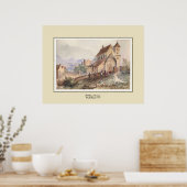 Das Hospice, Benasque. Poster (Küche)