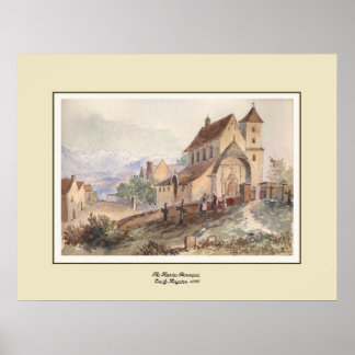 Das Hospice, Benasque. Poster