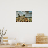 Das Hotel de Ville, Place de Greve Poster (Küche)