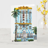 Das Hotel Georgeian Karte (Gelbe Blume)