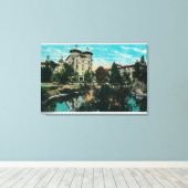 Das Hotel Green und GroundsPasadena, CA Leinwanddruck (Insitu (Holzboden))