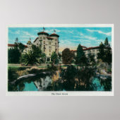 Das Hotel Green und GroundsPasadena, CA Poster (Vorne)