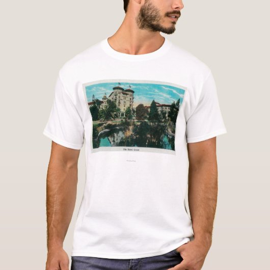 Das Hotel-Grün und das GroundsPasadena, CA T-Shirt (Vorderseite)