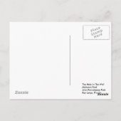 DAS HOTEL IN DER WALL POSTCARD POSTKARTE (Rückseite)