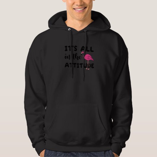 Das Hotel liegt in einem ruhigen Flamingo Summer B Hoodie (Vorderseite)