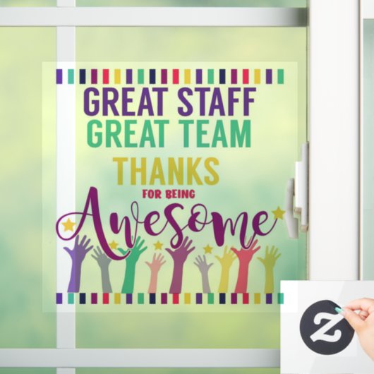 Das Hotel liegt sehr zentral und ist gut zu Fuß zu Fensteraufkleber (Zuhause)