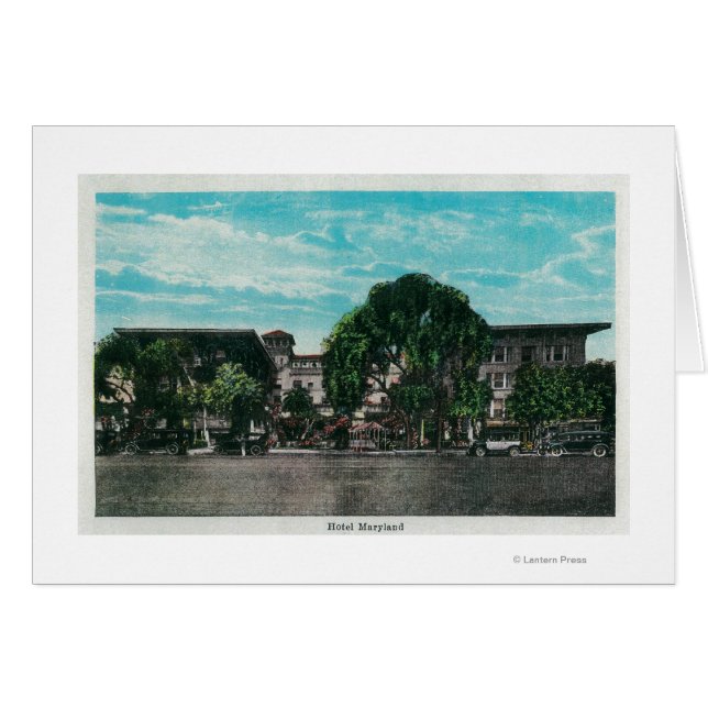 Das Hotel Maryland and and GroundsPasadena, CA (Vorderseite (Horizontal))