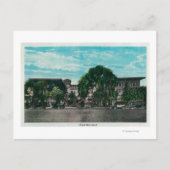 Das Hotel Maryland and and GroundsPasadena, CA Postkarte (Vorderseite)