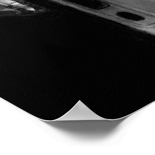 Das Hotelzimmer Poster (Ecke)