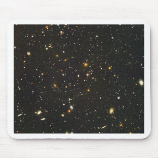 Das Hubble ultra tiefe Feld Mousepad (Vorne)
