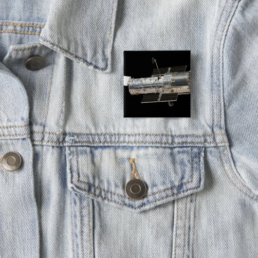 Das Hubble-Weltraumteleskop Button (Beispiel)