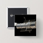 Das Hubble-Weltraumteleskop Button (Vorne & Hinten)