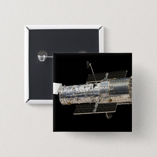 Das Hubble-Weltraumteleskop Button (Vorne & Hinten)