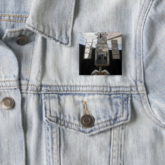 Das Hubble-Weltraumteleskop erscheint Button (Beispiel)