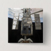 Das Hubble-Weltraumteleskop erscheint Button (Vorderseite)