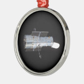 Das Hubble Weltraumteleskop (HST) Ornament Aus Metall (Links)