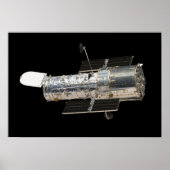 Das Hubble-Weltraumteleskop Poster (Vorne)