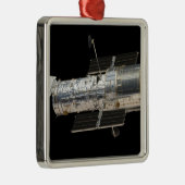Das Hubble-Weltraumteleskop Silbernes Ornament (Rechts)