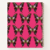 Das Hübsche Butterfly-Hardcover-Notebook Notizblock (Rückseite)