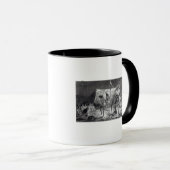 Das "hübsche Haus" und Tanz Tasse (VorderseiteRechts)