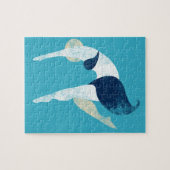 Das Hübsche Puzzle mit dem Bauch Flop (Horizontal)