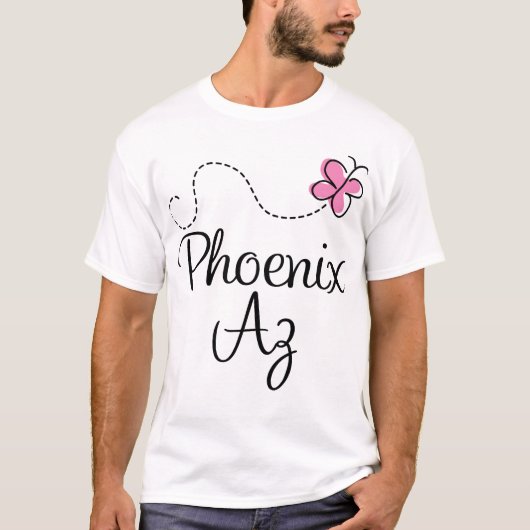 Das hübsche T-Shirt Frauen Schmetterlings-Phoenix (Vorderseite)