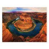 Das Hufeisenbend Fotodruck (Vorne)