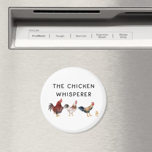 Das Hühnerflüstern beim Funny Magnet (In Situ (Geschirrspüler))