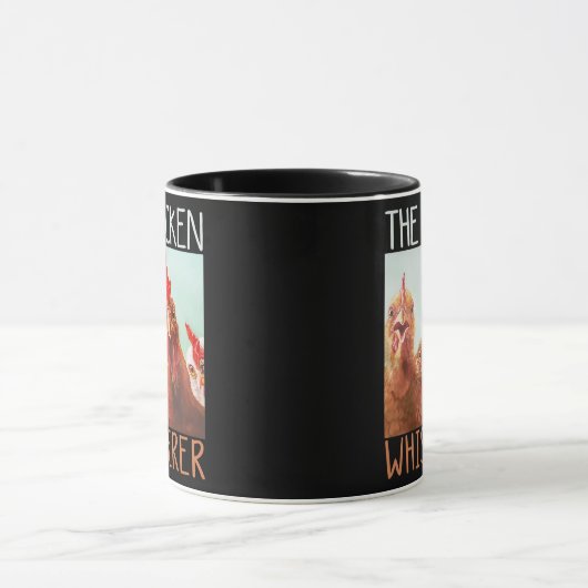 Das Hühnerflüstern Funny Chicken Lover Geflügel Tasse (Zentrum)