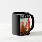 Das Hühnerflüstern Funny Chicken Lover Geflügel Tasse (VorderseiteRechts)