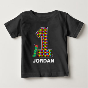 Das Hunguest Raupe Chalkboard 1. Geburtstag Baby T-shirt